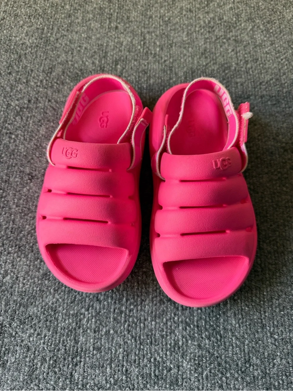 Birkenstock Kids Hot Pink Dual-Sandal Set size 1.5 or 2.